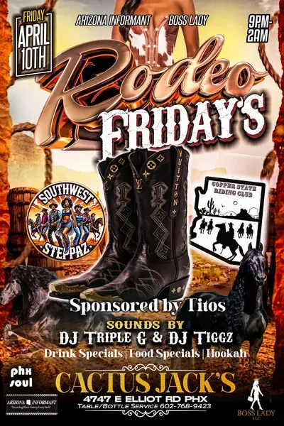 Rodeo Fridays poster
