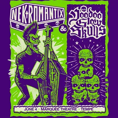 Nekromantix / Voodoo Glow Skulls poster