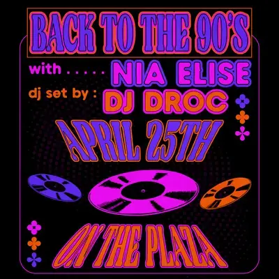 Back to the 90’s poster