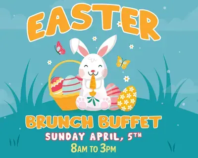 🌷 Easter Brunch Buffet with SanTan Brewing & Distilling 🌷 poster