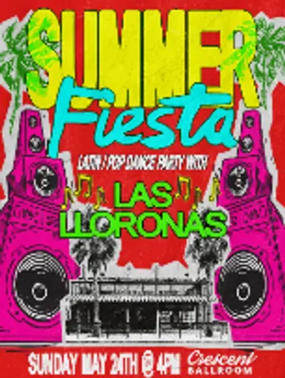Summer Fiesta! Latin / Pop Day Party With Las Lloronas poster