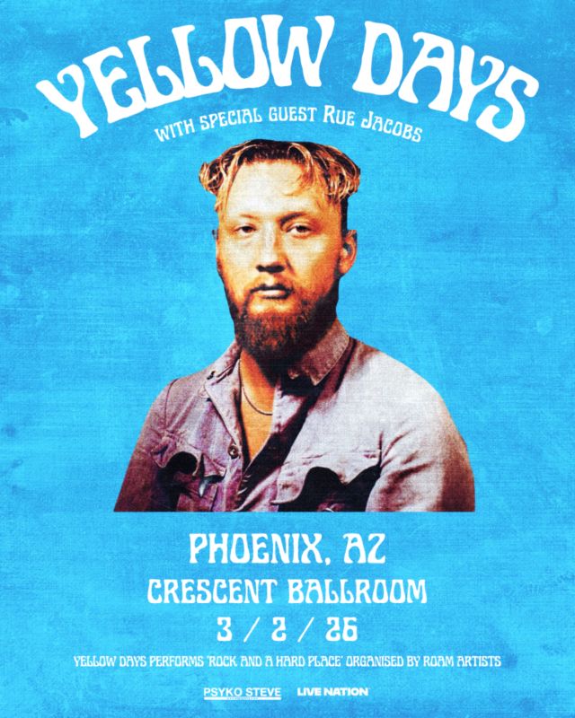 YELLOW DAYS: ROCK AND A HARD PLACE TOUR