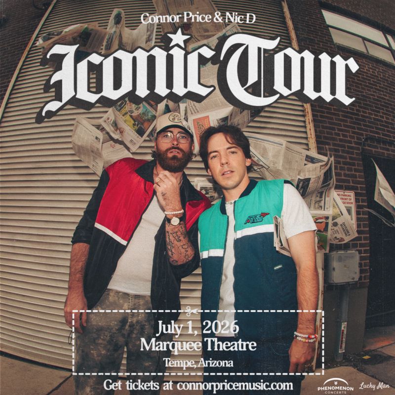 Connor Price & Nic D : Iconic Tour