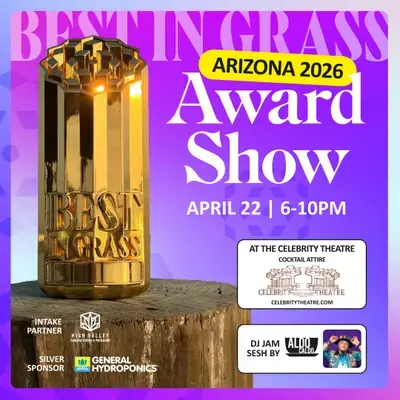 Best In Grass Arizona Awards 2026 poster