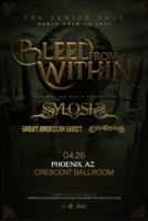 BLEED FROM WITHIN – THE ZENITH TOUR – NORTH AMERICA