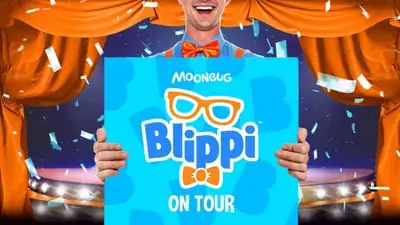 Be Like Blippi Tour poster
