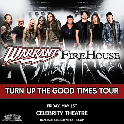 Warrant & Firehouse poster