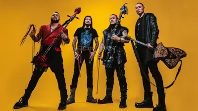 The HU and Apocalyptica w/ The Rasmus poster