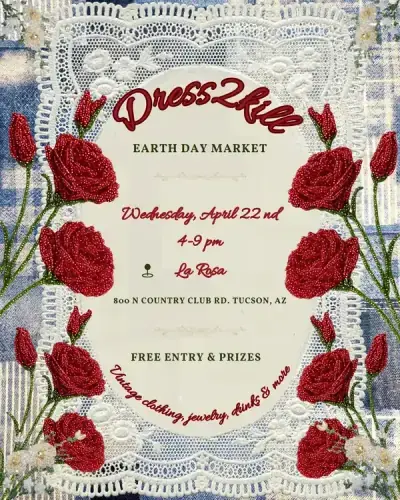Dress2Kill Earth Day Market poster