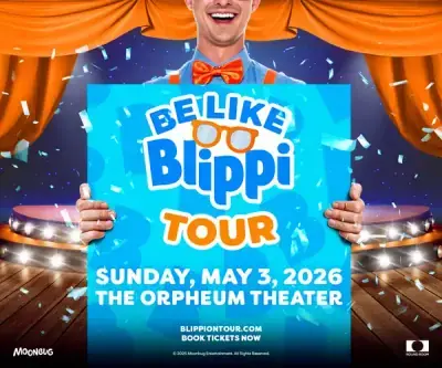 Be Like Blippi Tour poster