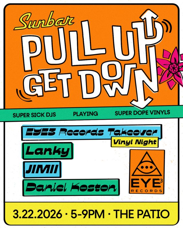 Pull Up, Get Down: EYE3 Records Vinyl Takeover