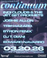 RESONANCE PHX PRESENTS: CONTINUUM WITH INDI CLOUDS & THE JET SET PROPHETS / JOSHIE ALLON / + MORE!