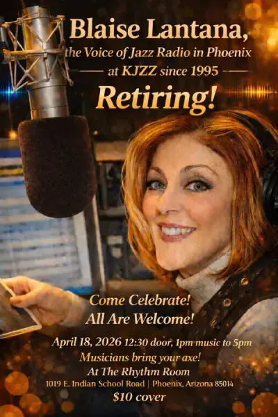 Blaise Lantana the Voice of KJZZ retiring! poster