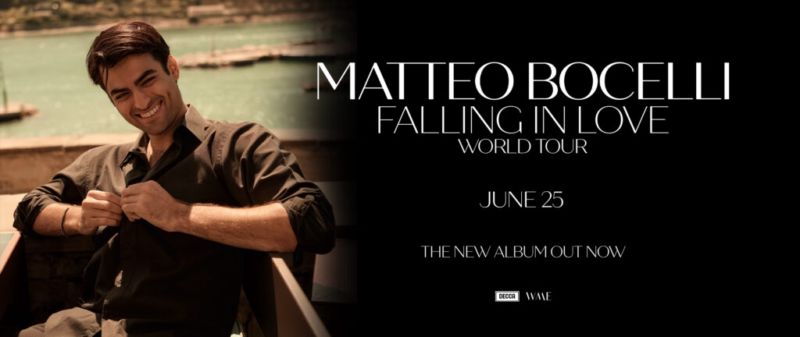 Matteo Bocelli - Falling In Love World Tour