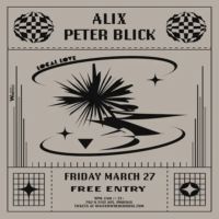 Local Love w Alix & Peter Blick (free w RSVP) + Art Night