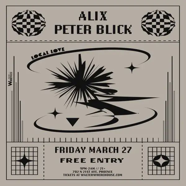 Local Love w Alix & Peter Blick (free w RSVP) + Art Night