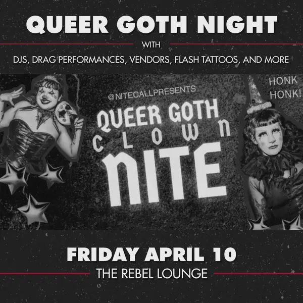 QUEER GOTH CLOWN NITE