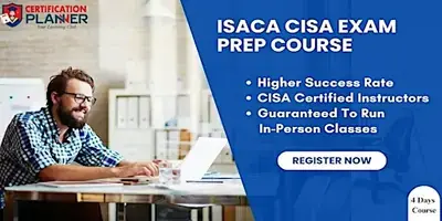 CISA Guaranteed to Run Phoenix Exam Prep In-Person Training poster