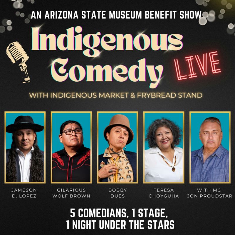 Indigenous Comedy on the Hotel Congress Plaza!