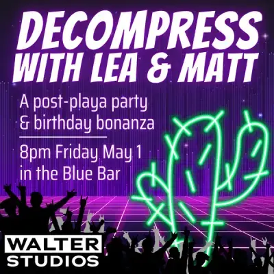 Decompress with Lea & Matt poster