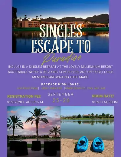 Escape to Paradise, Single Retreat poster