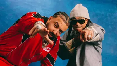 French Montana & Max B poster