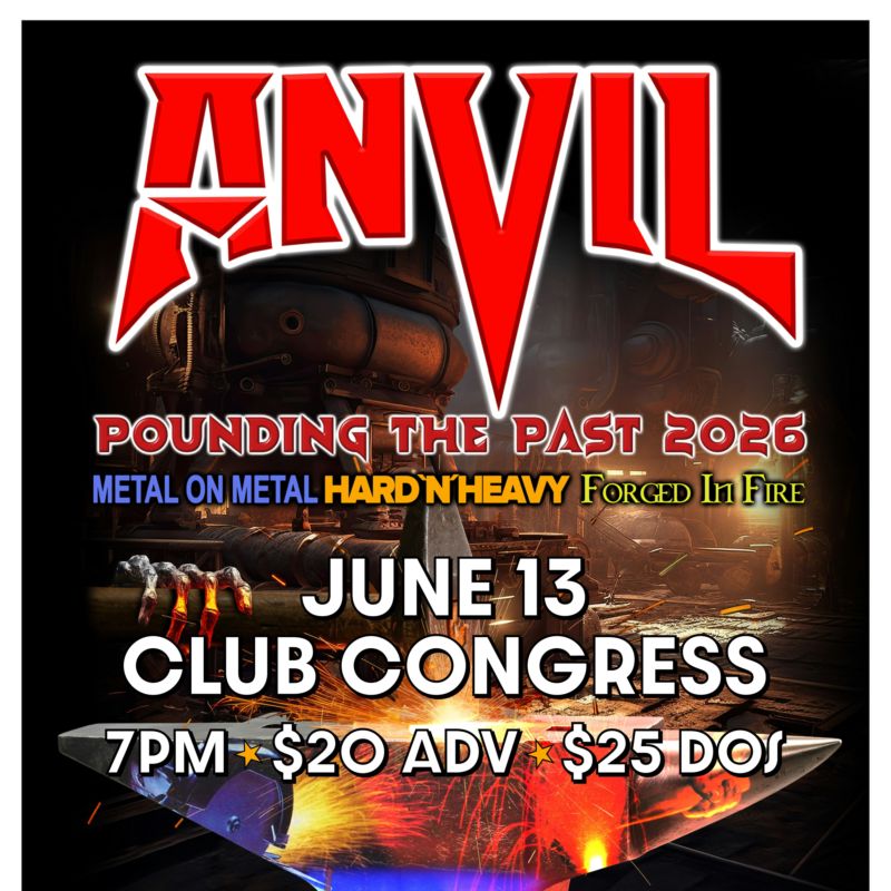 Anvil – Pounding the Past 2026