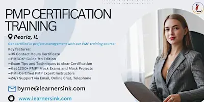 PMP Examination Certification Classroom Training in Peoria, AZ poster