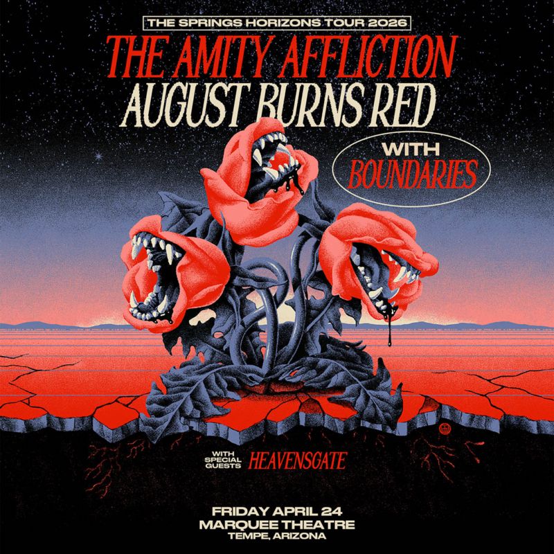 The Amity Affliction, August Burns Red