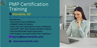 4 Day PMP Program In-Person Training In Glendale, AZ poster