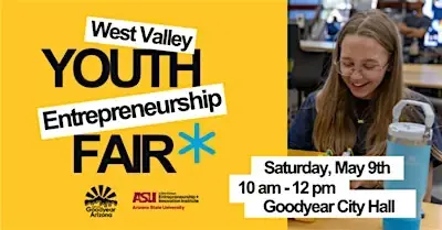 West Valley Youth Entrepreneurship Fair poster