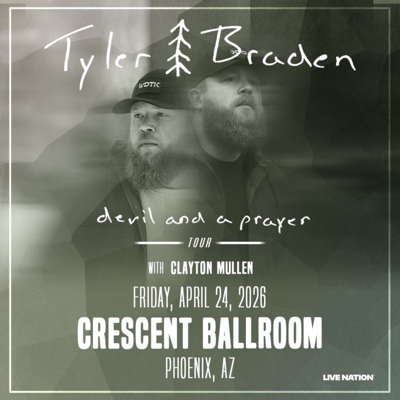 TYLER BRADEN – devil and a prayer TOUR