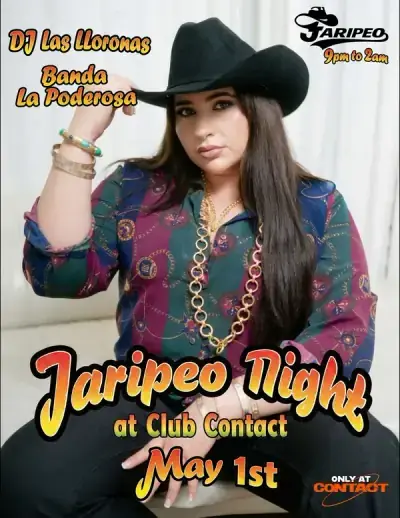 Jaripeo Night + Tianguis Mercado poster