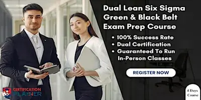 Lean Six Sigma Green & Black Belt Confirmed Scottsdale In-person Training poster