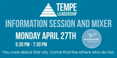 Tempe Leadership poster