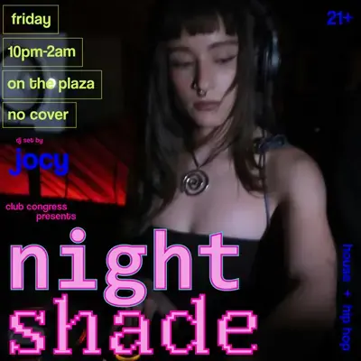 Night Shade w/ Jocy on the Plaza! poster