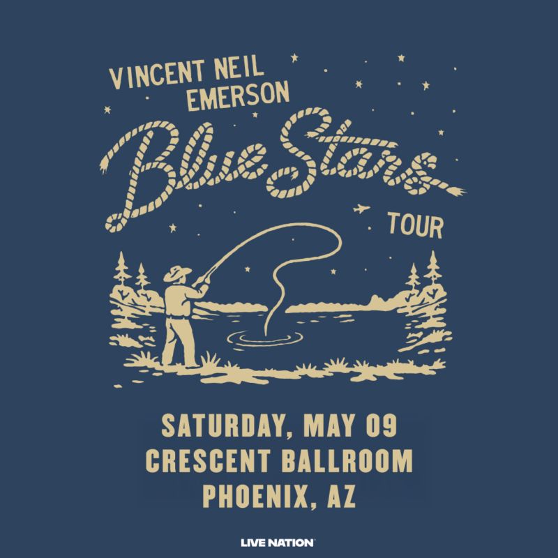 VINCENT NEIL EMERSON – BLUE STARS TOUR