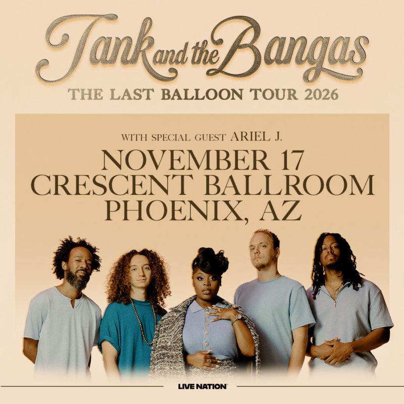 TANK AND THE BANGAS – THE LAST BALLOON TOUR