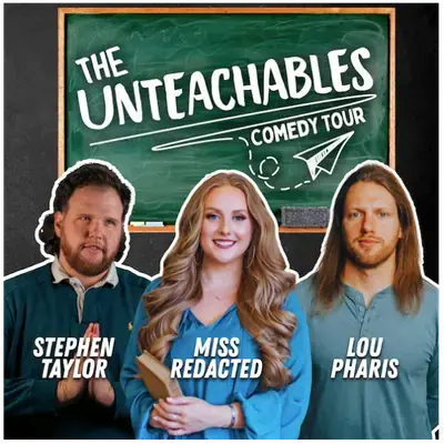 The Unteachables Comedy Tour poster
